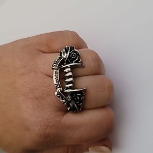 Two Finger Ring- Love Never Dies